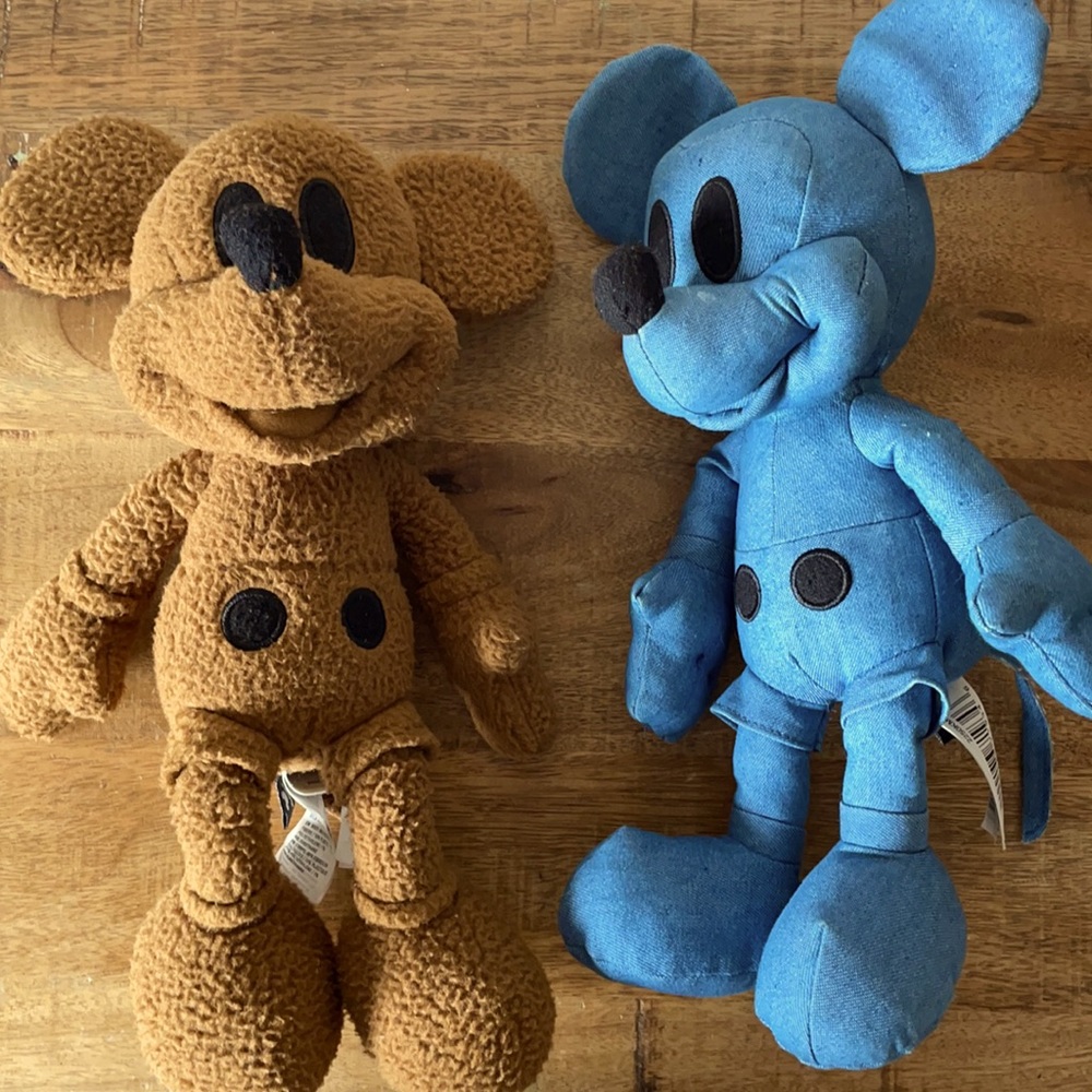 Mickey plushies American eagle special edition